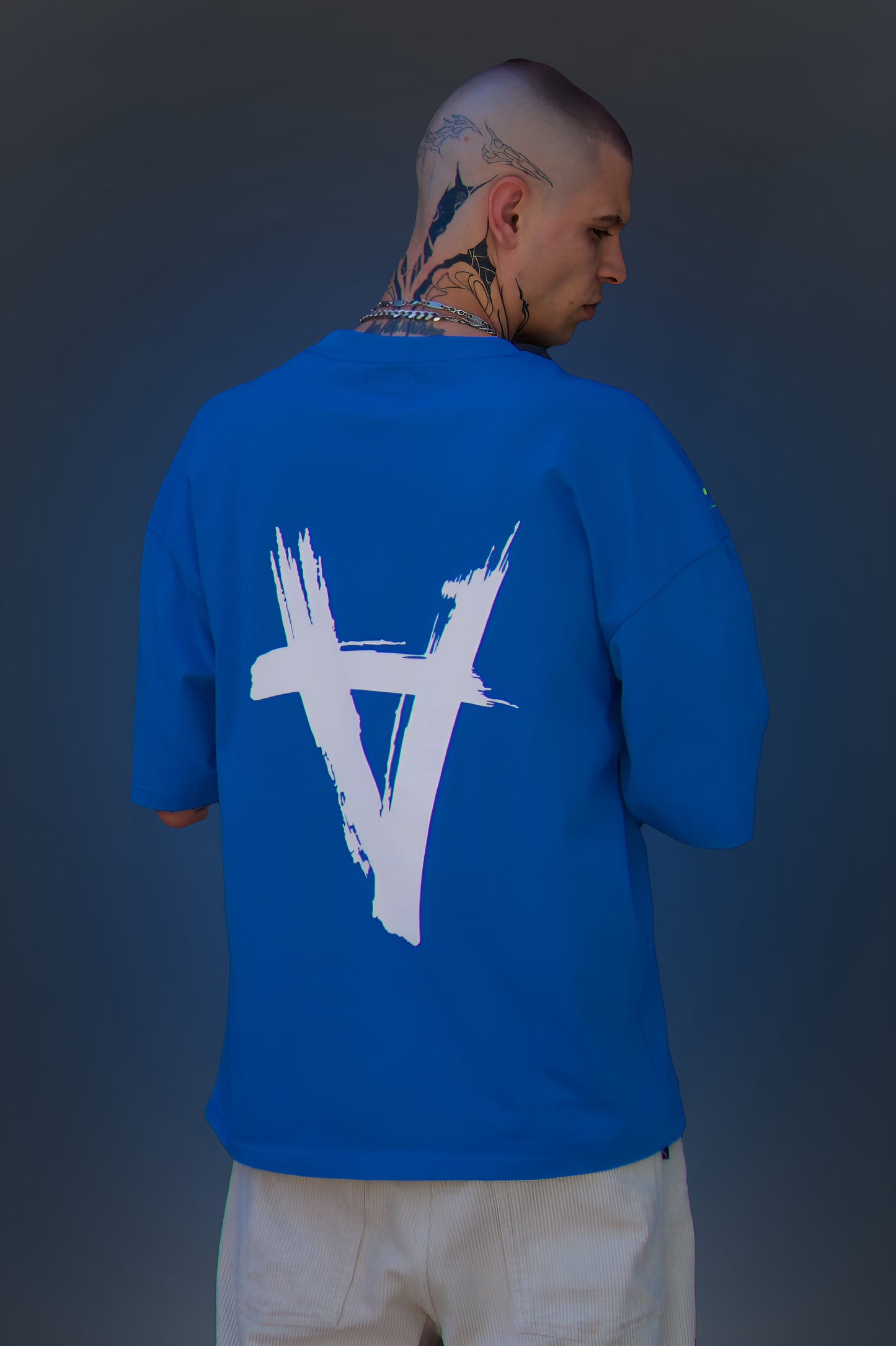 oversized T-Shirt blue