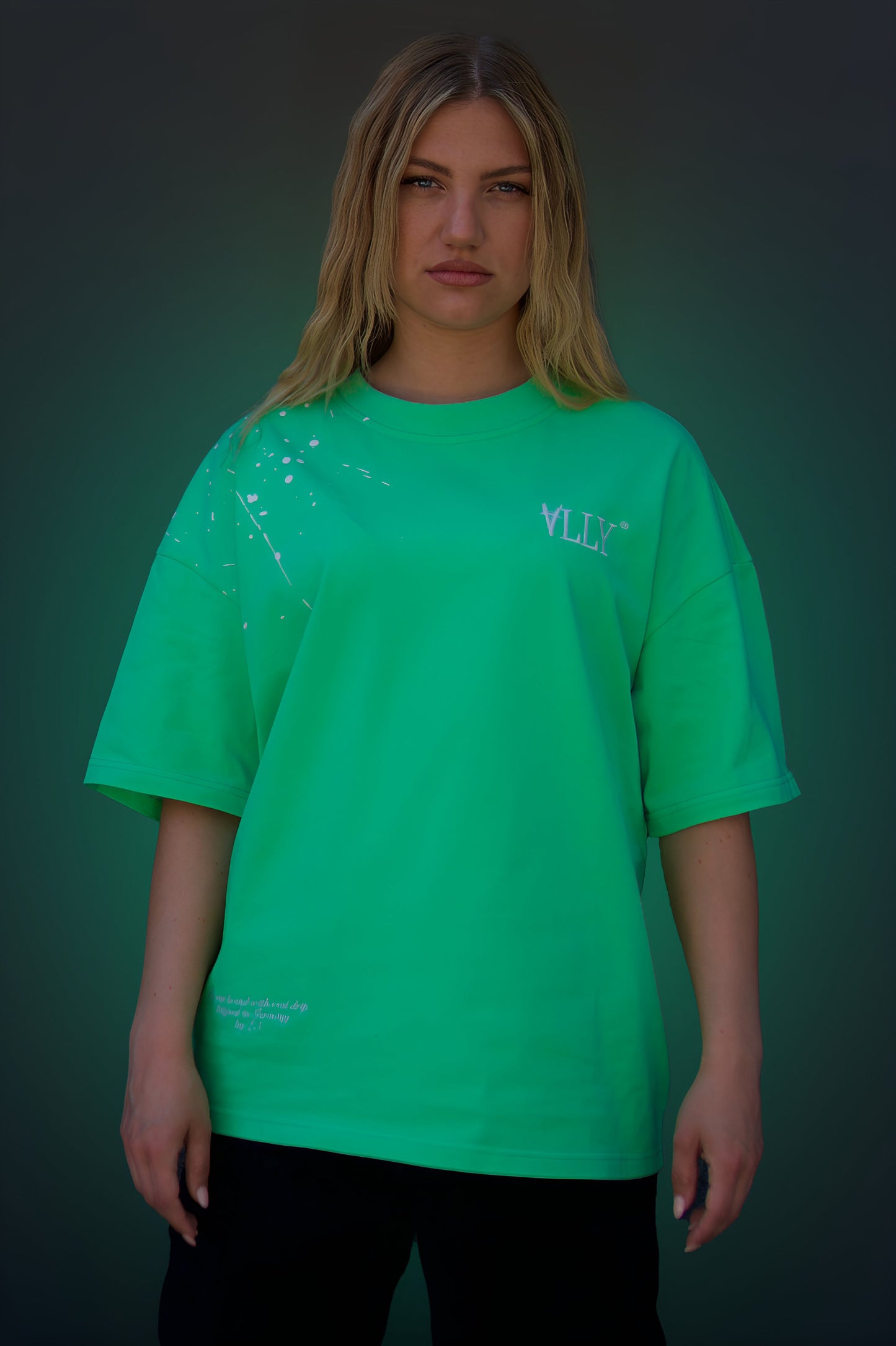 oversized T-Shirt green