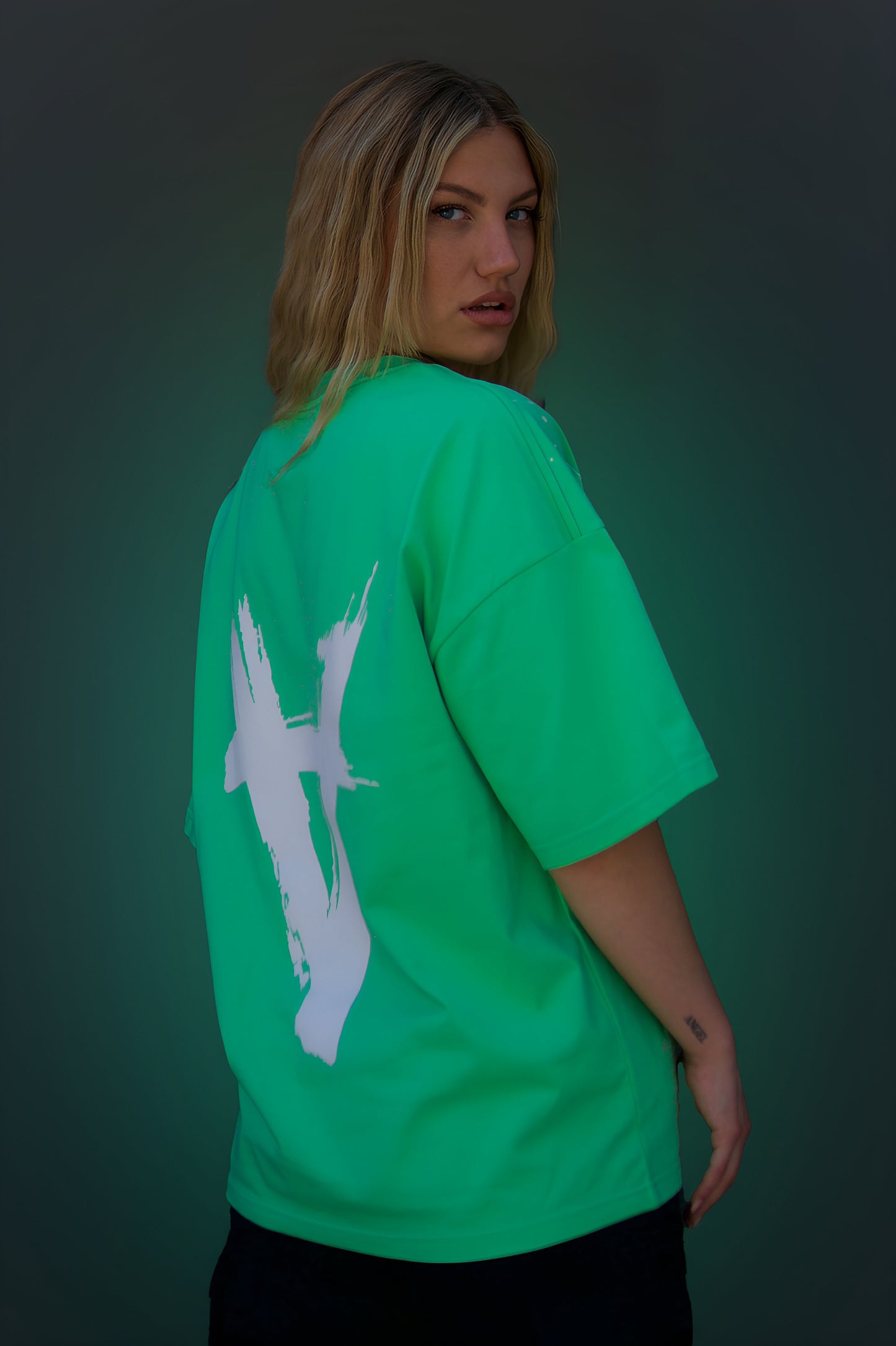 oversized T-Shirt green