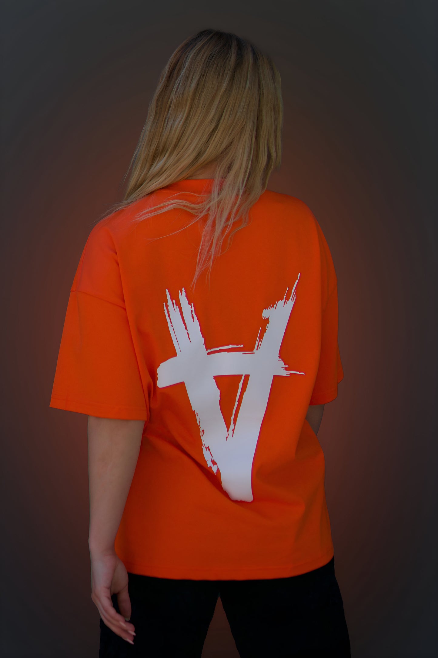 oversized T-Shirt orange