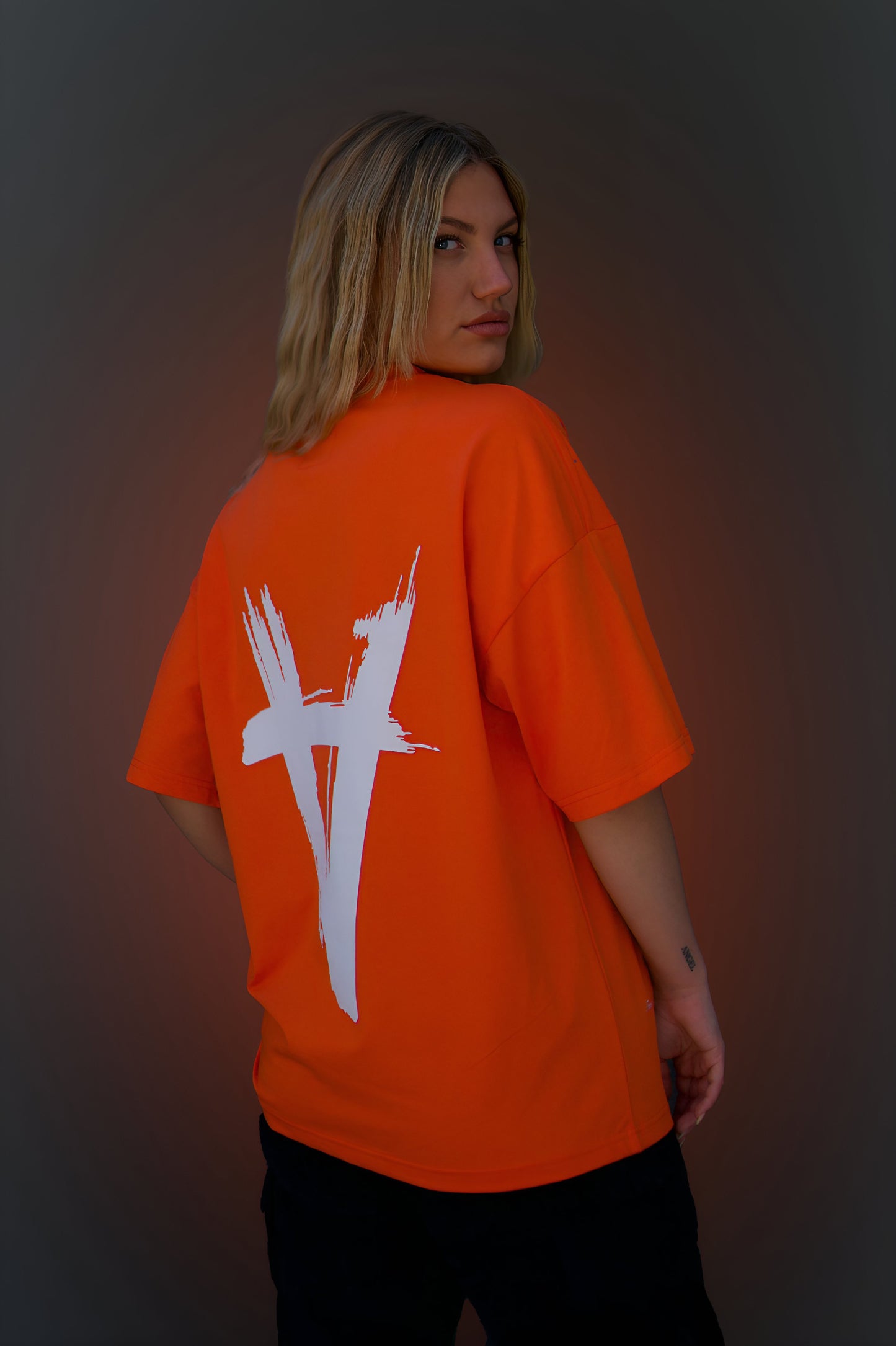 oversized T-Shirt orange