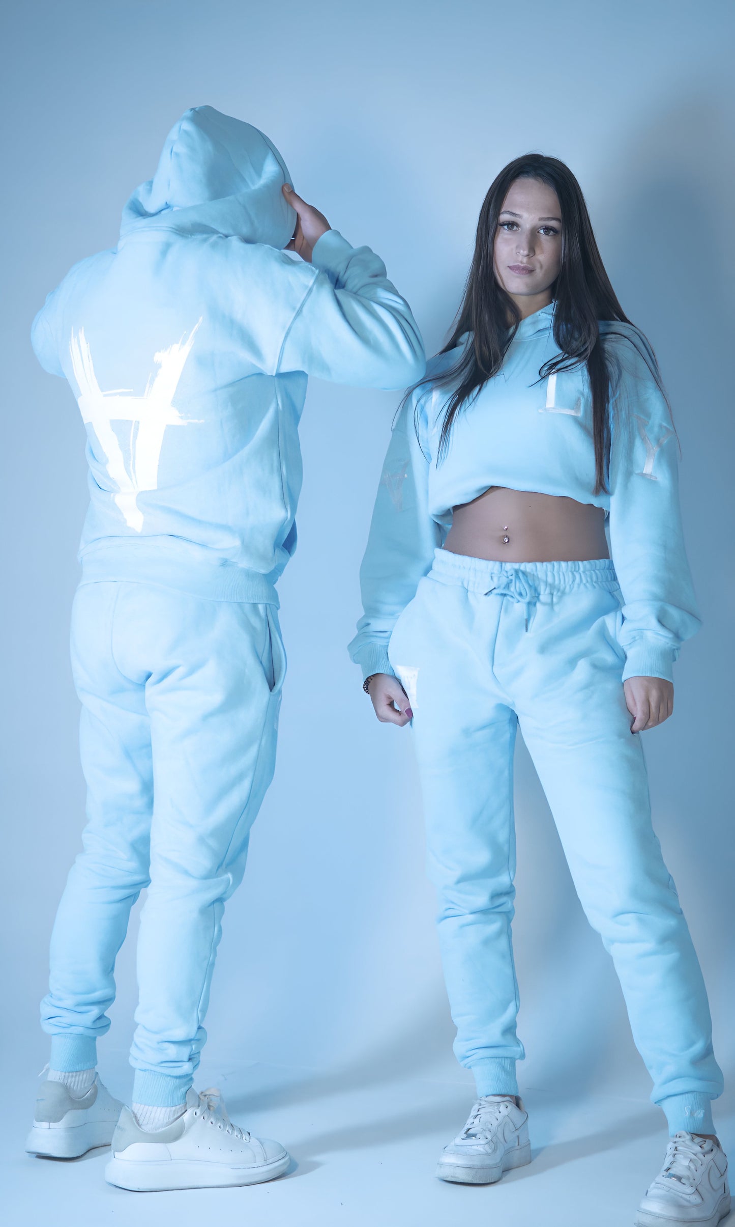 Hoodie babyblue