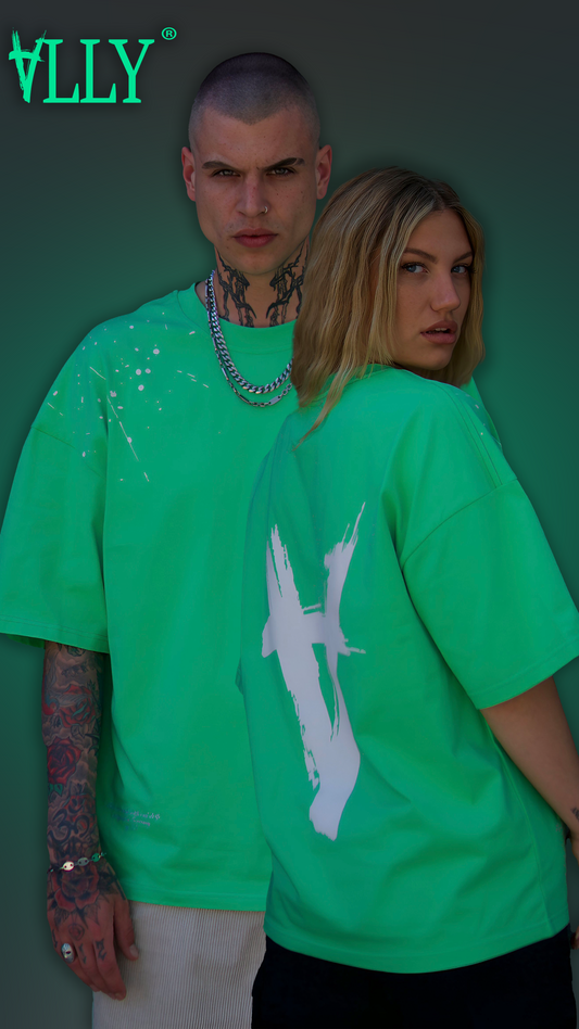 oversized T-Shirt green