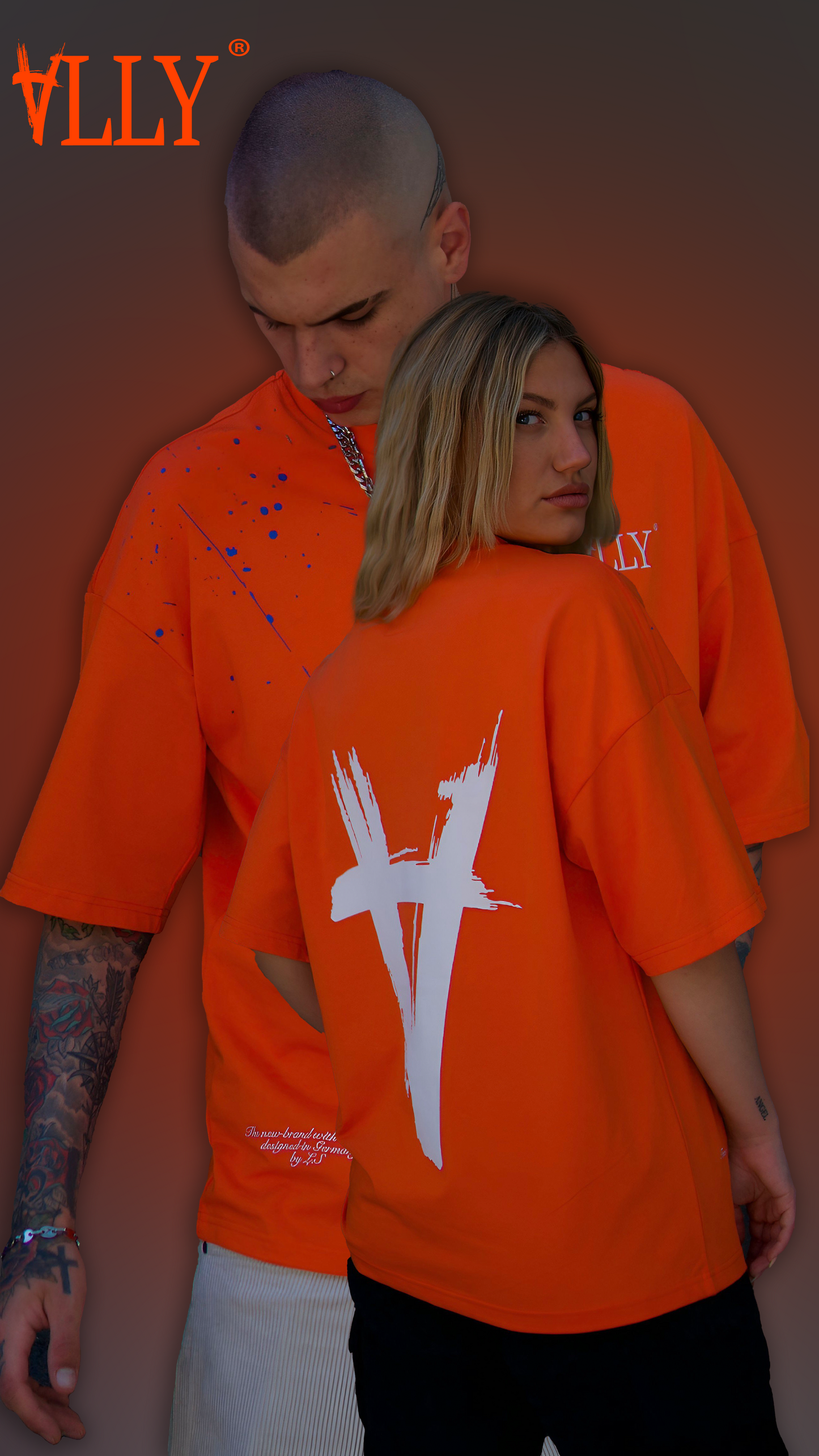 oversized T-Shirt orange