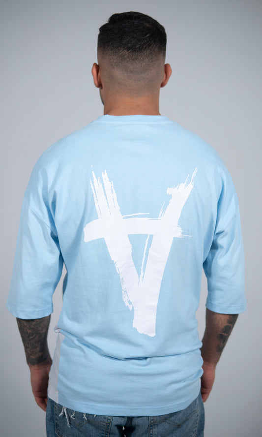 longsleeve T-Shirt babyblue