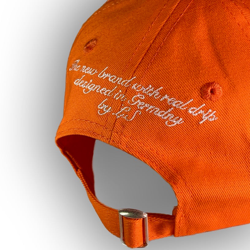 Baseballcap orange